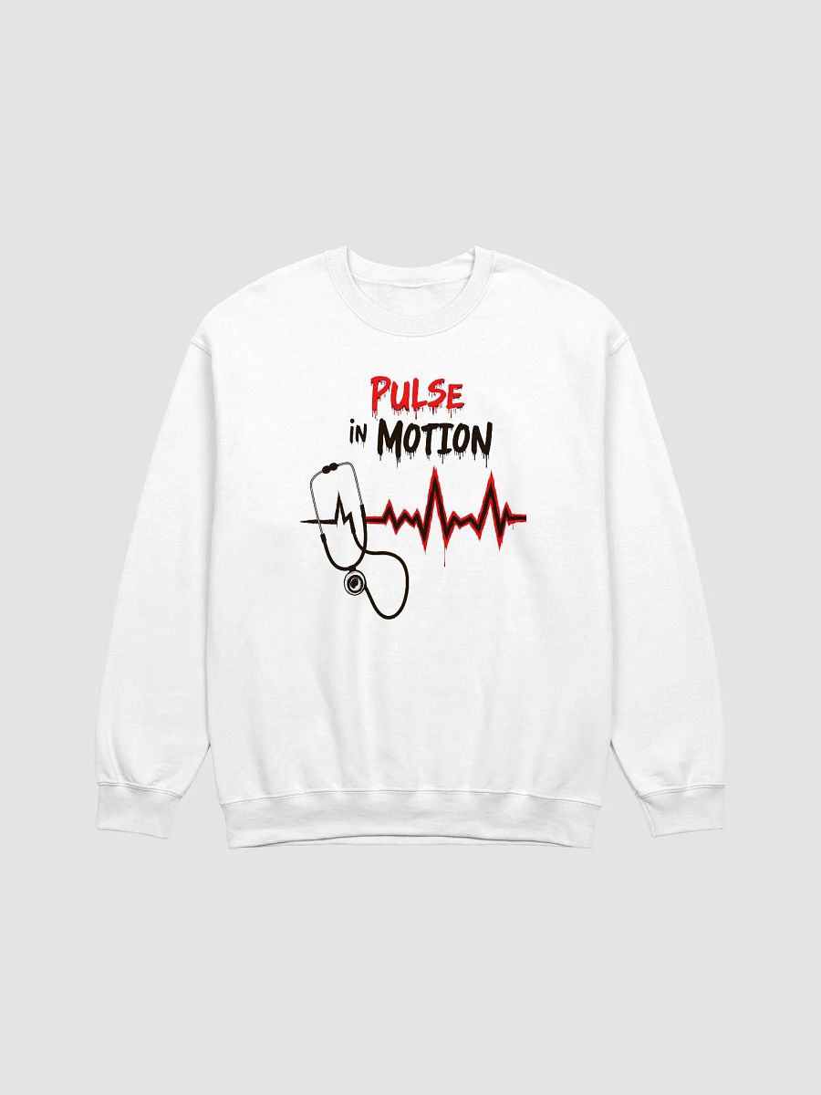 Pulse in Motion EKG Crewneck Sweatshirt product image (5)
