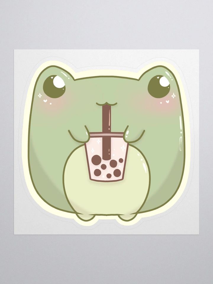 Sippy Boba Frog Sticker product image (1)