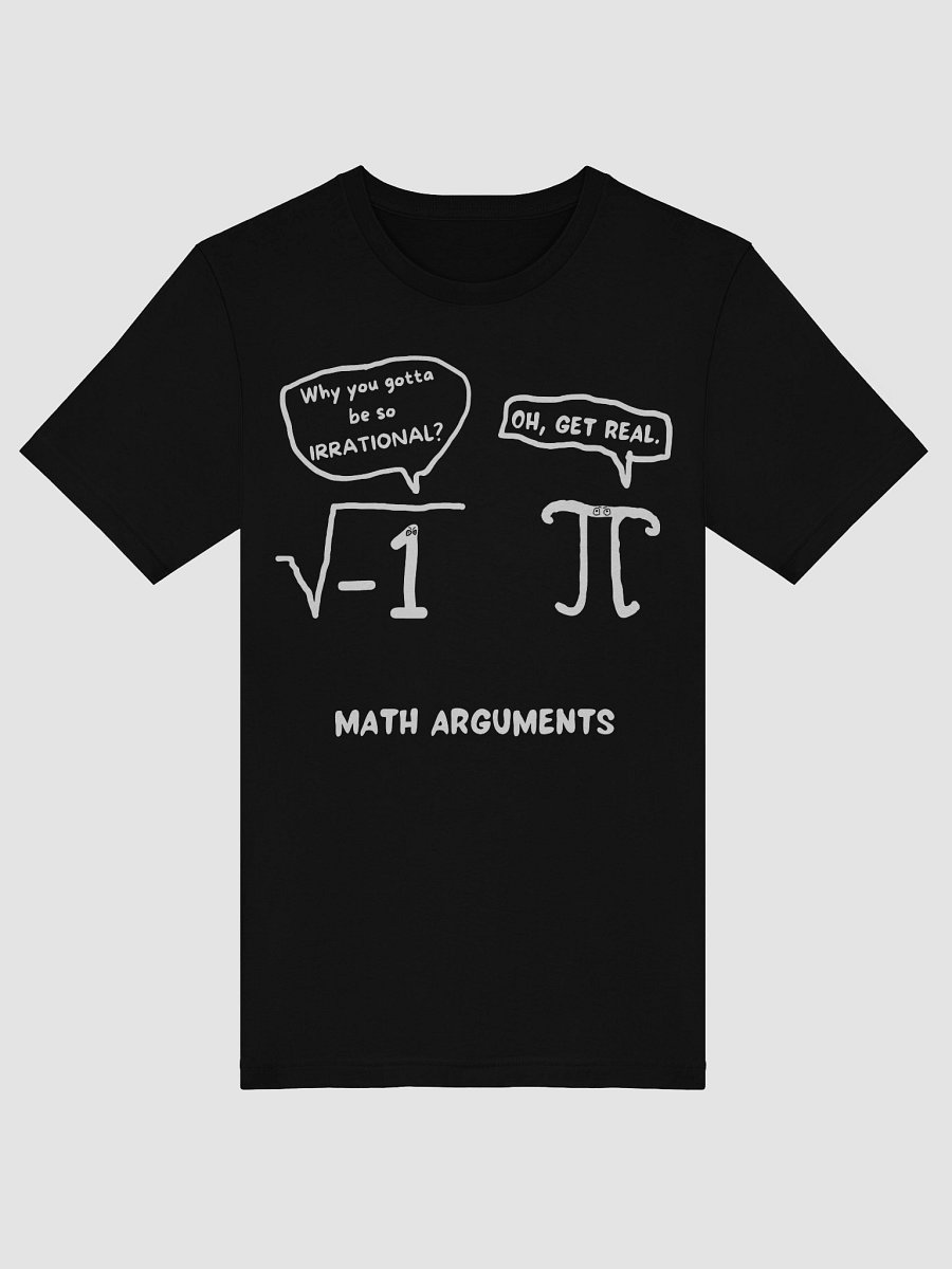 Chalkboard Math Arguments T-Shirt product image (33)