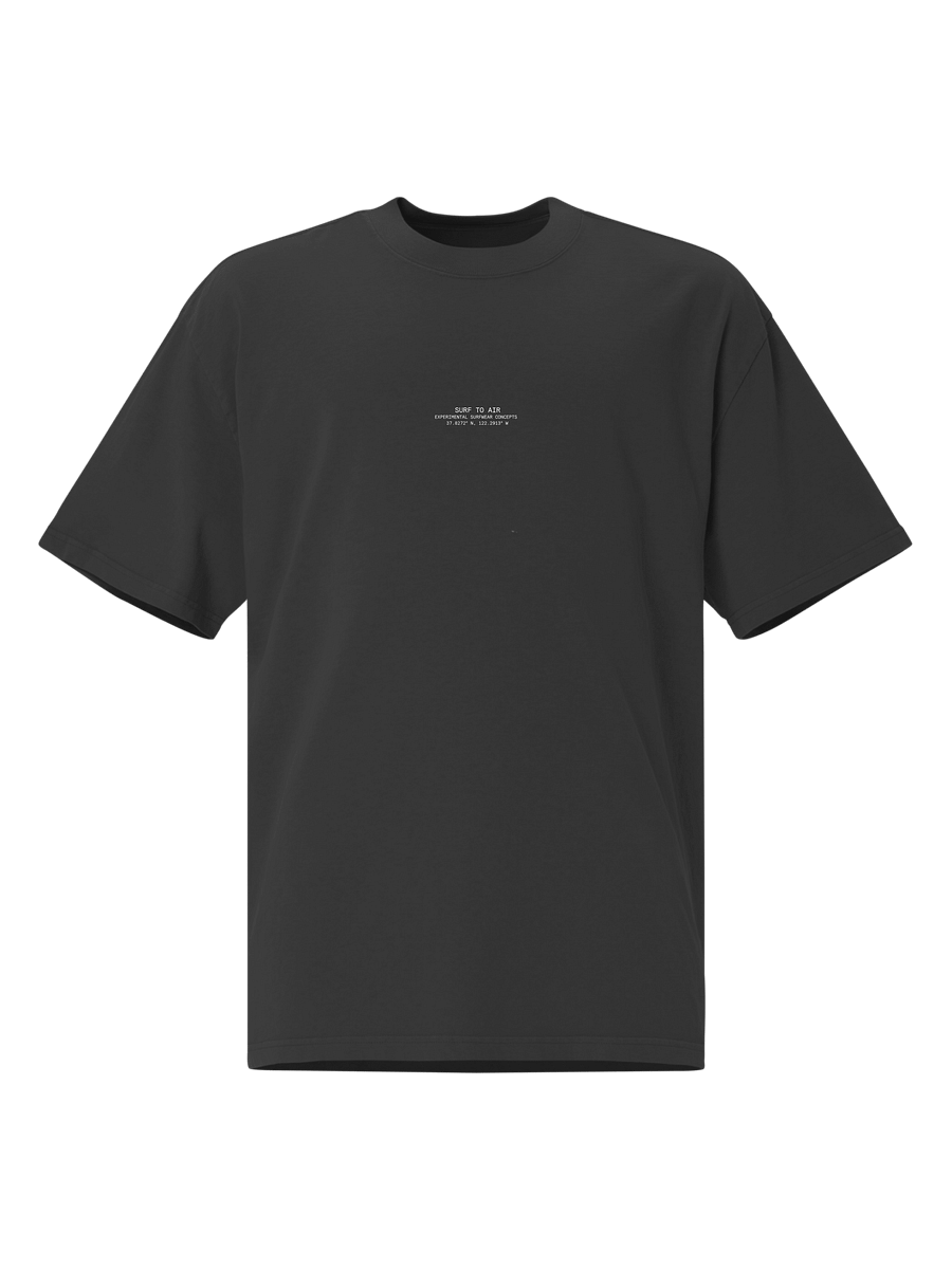 Ascend | Oversized Tee (Faded Black) product image (2)