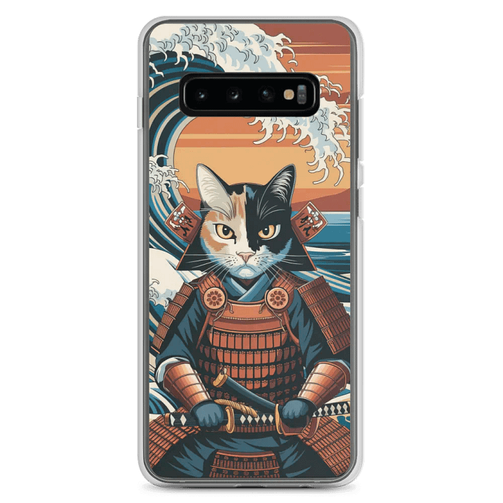 Samurai Cat Clear Case for Samsung product image (7)