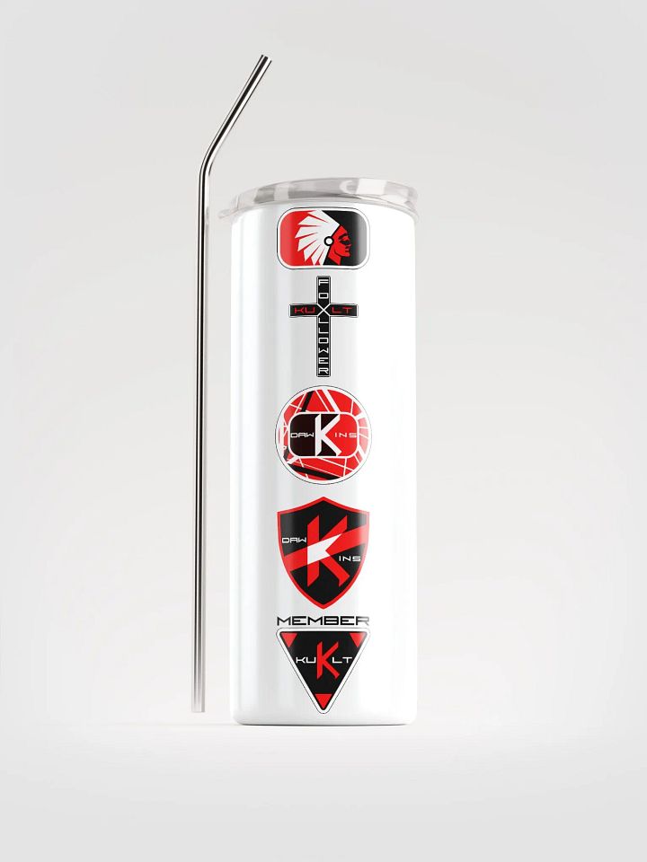 DawkinPlays Patches Steel Tumbler product image (1)
