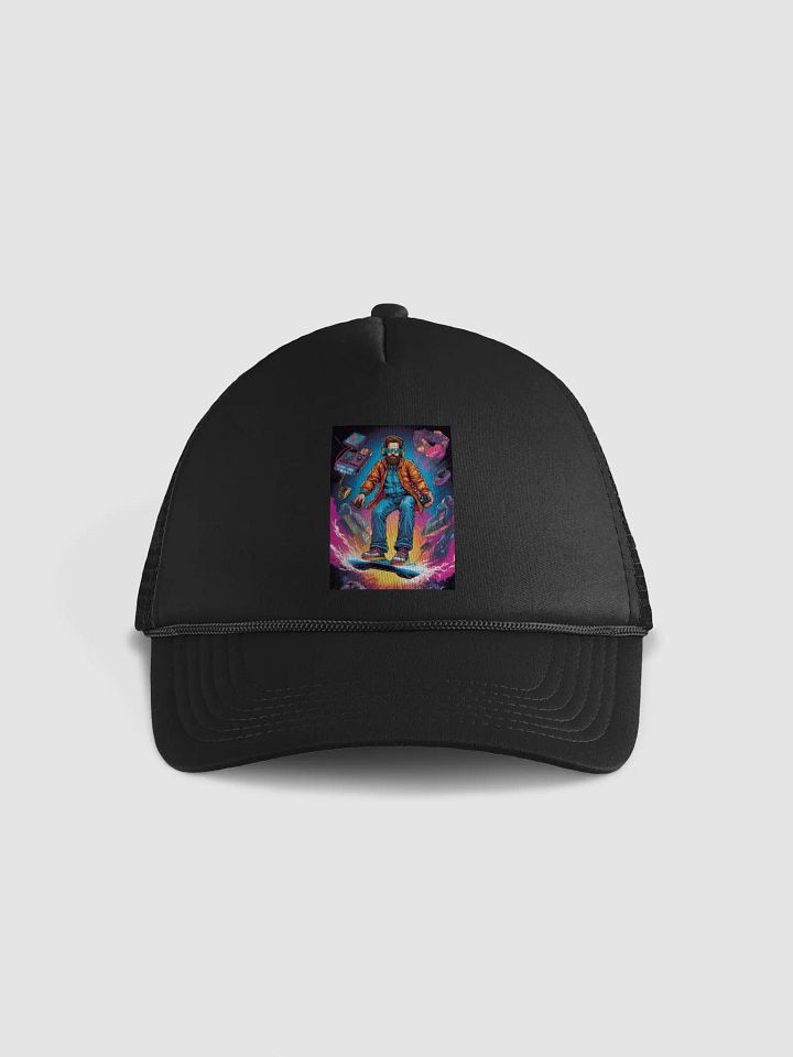 xerogeez avatar trucker hat(black) product image (1)