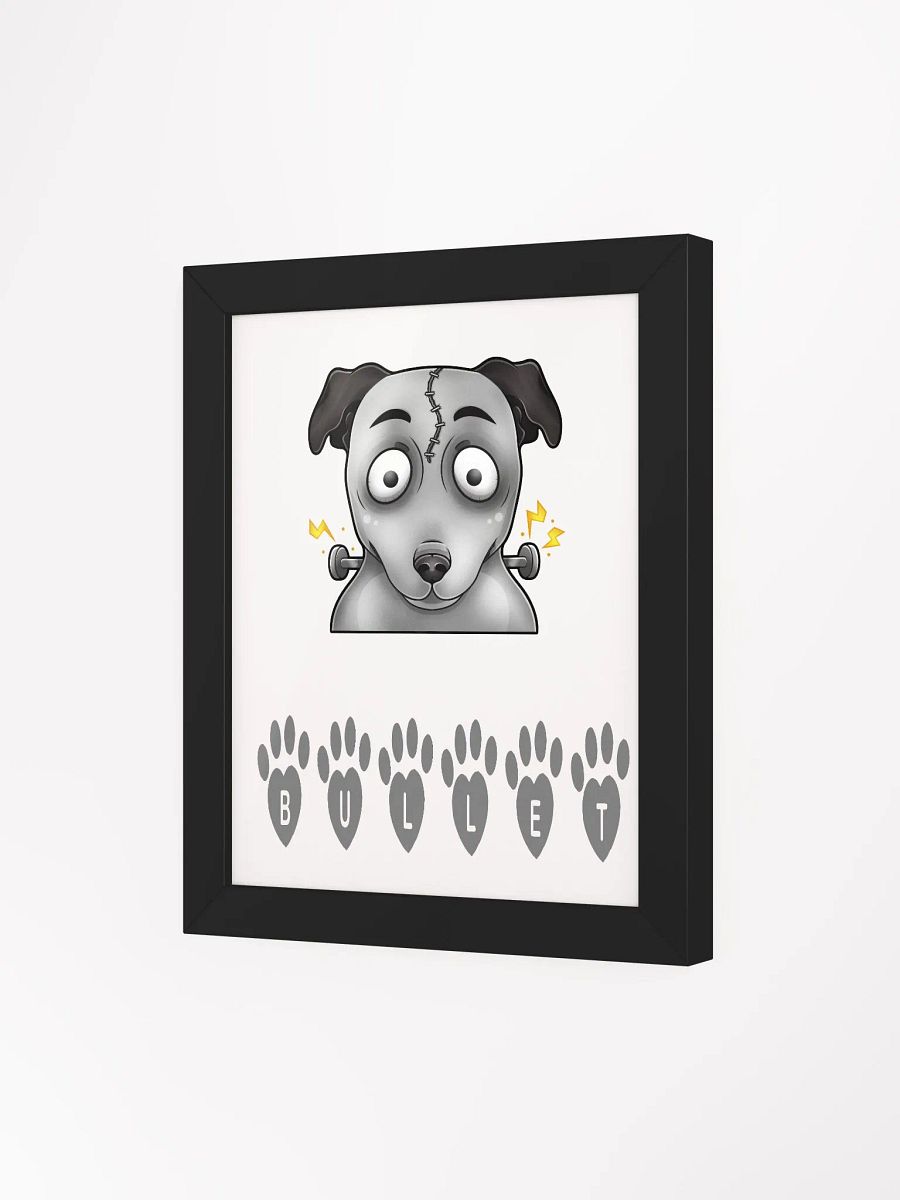 Bullet Emote - Framed High-Quality Matte Poster (in) product image (3)