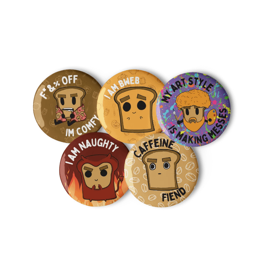 Full Spectrum of Bread Buttons product image (6)