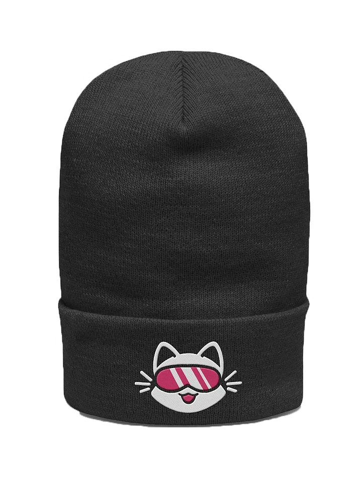 Embroidered Cat Beanie product image (1)
