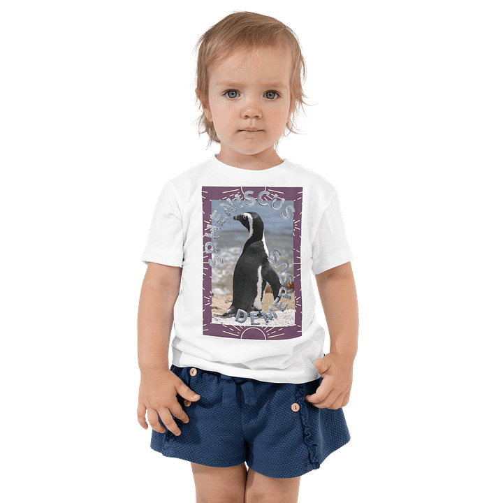 African Penguin Toddler Cotton T-Shirt product image (1)