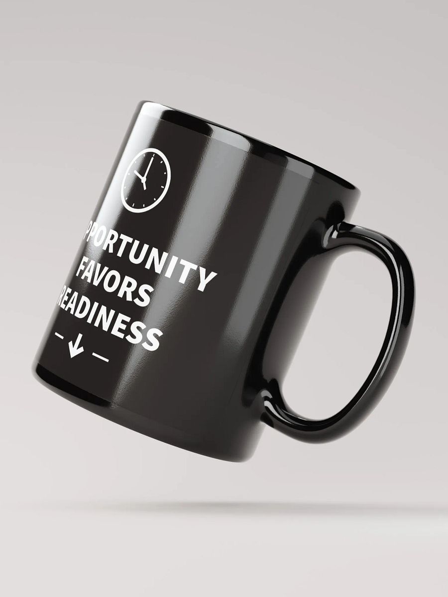 Unlock Your Destiny with Bruno Mars’ Inspirational Quote Mug – Opportunity Favors Readiness – Empower Your Journey Every Day! product image (2)
