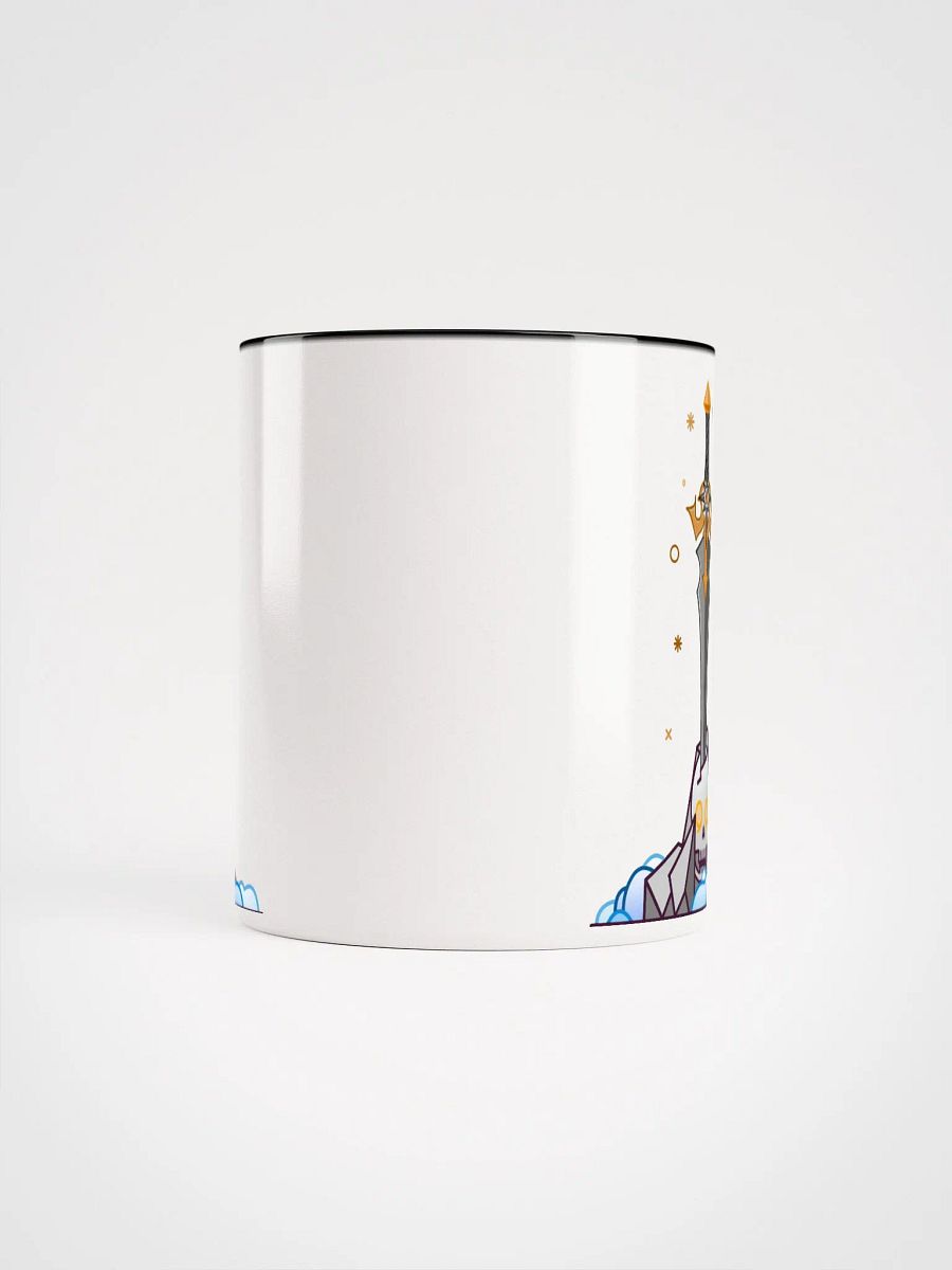 Sword in the Skull - Argent Variation - Ceramic Mug w/Color product image (5)