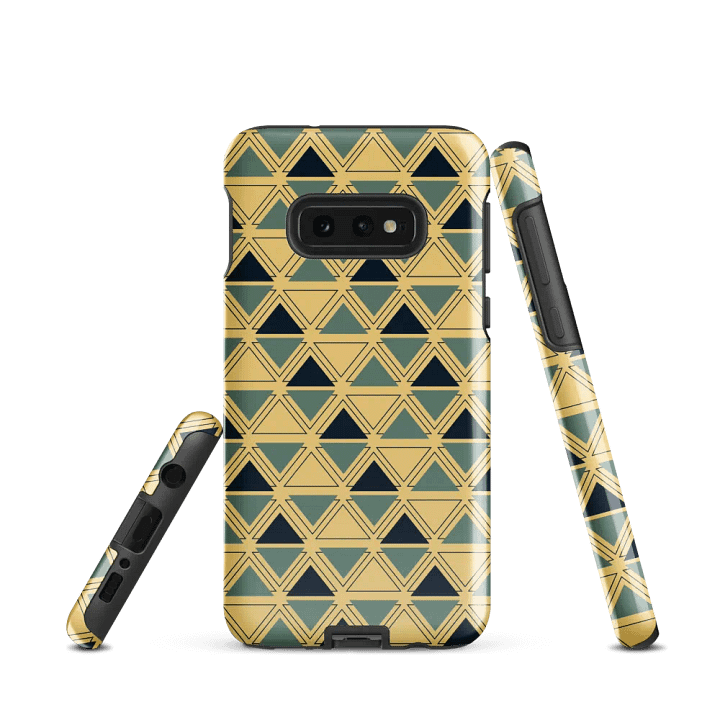 Triangulated Night 2 Geometric Samsung Galaxy Tough Case product image (2)