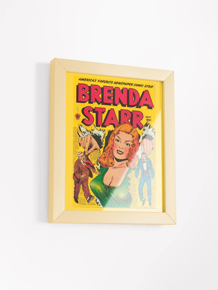 Brenda Starr Comic Book Cover Framed Poster product image (12)