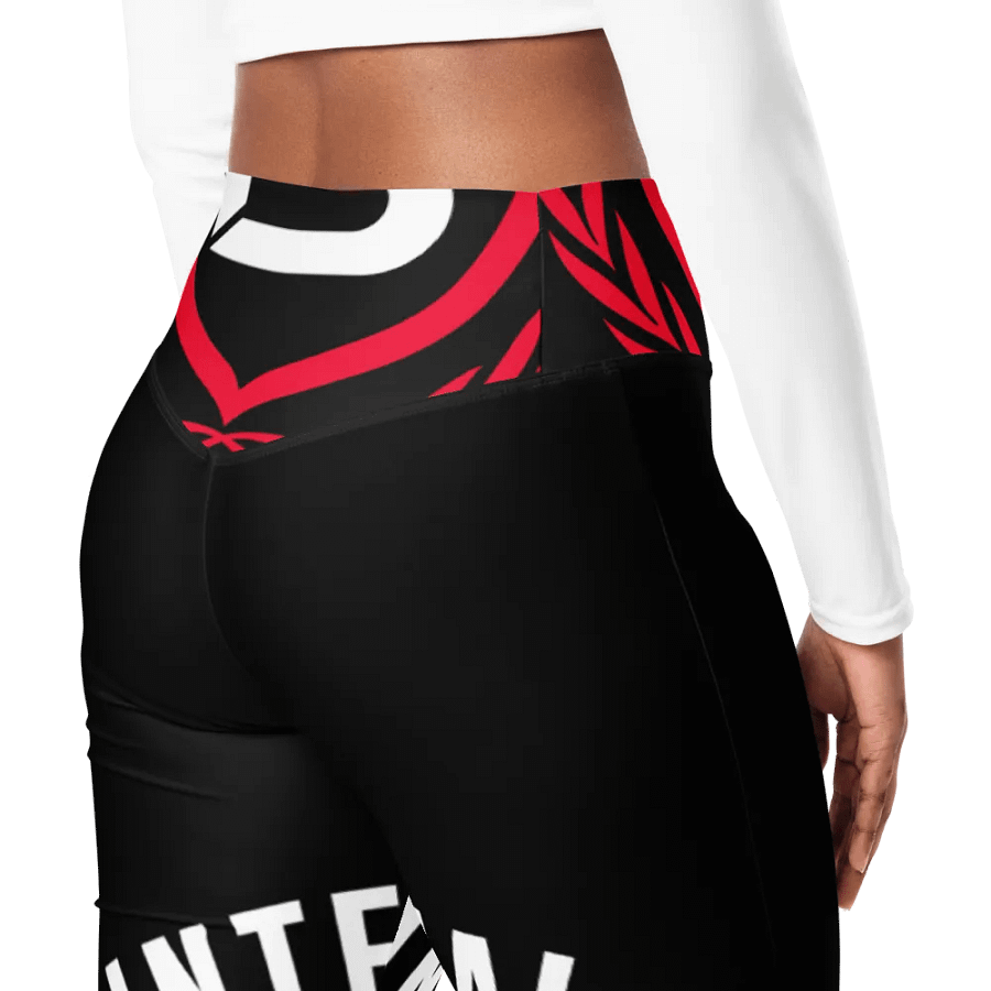 IFBNewsfeed.Org's All-Over Print Flare Leggings product image (4)