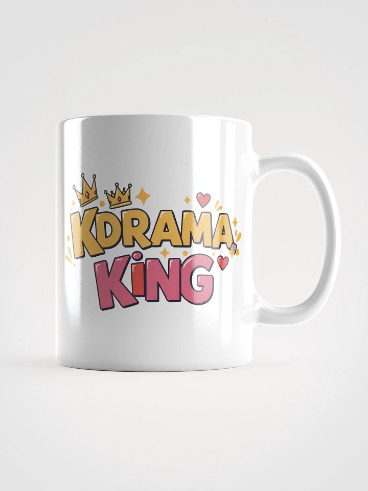 KDRAMA KING White Glossy Mug 2 product image (1)