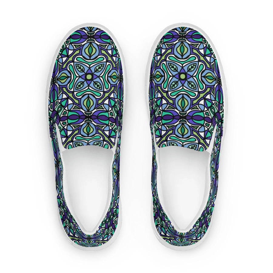 Mens' Slip On Canvas - Gay Abstract product image (1)