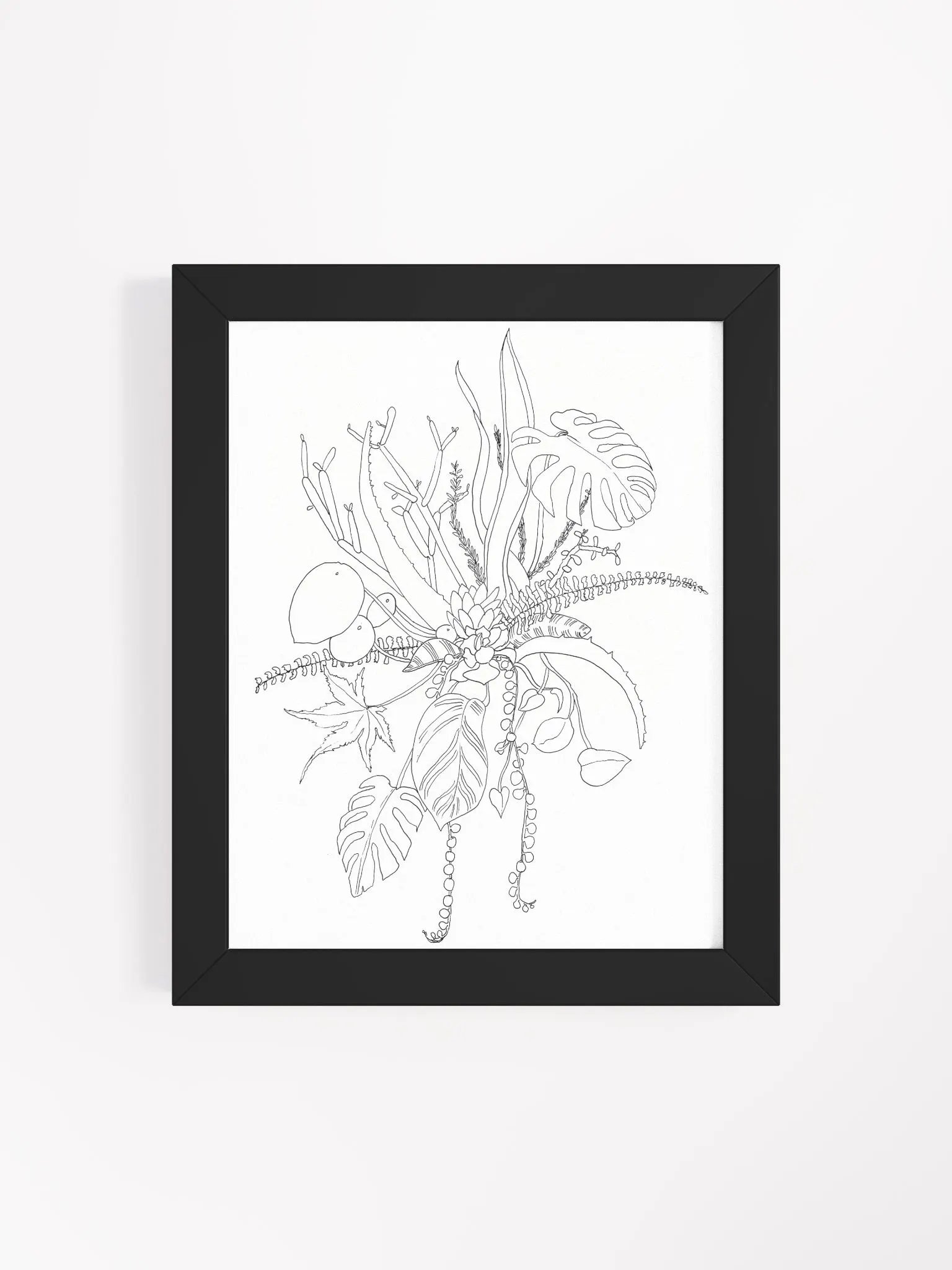 "Plant Party" Framed Print product image (4)