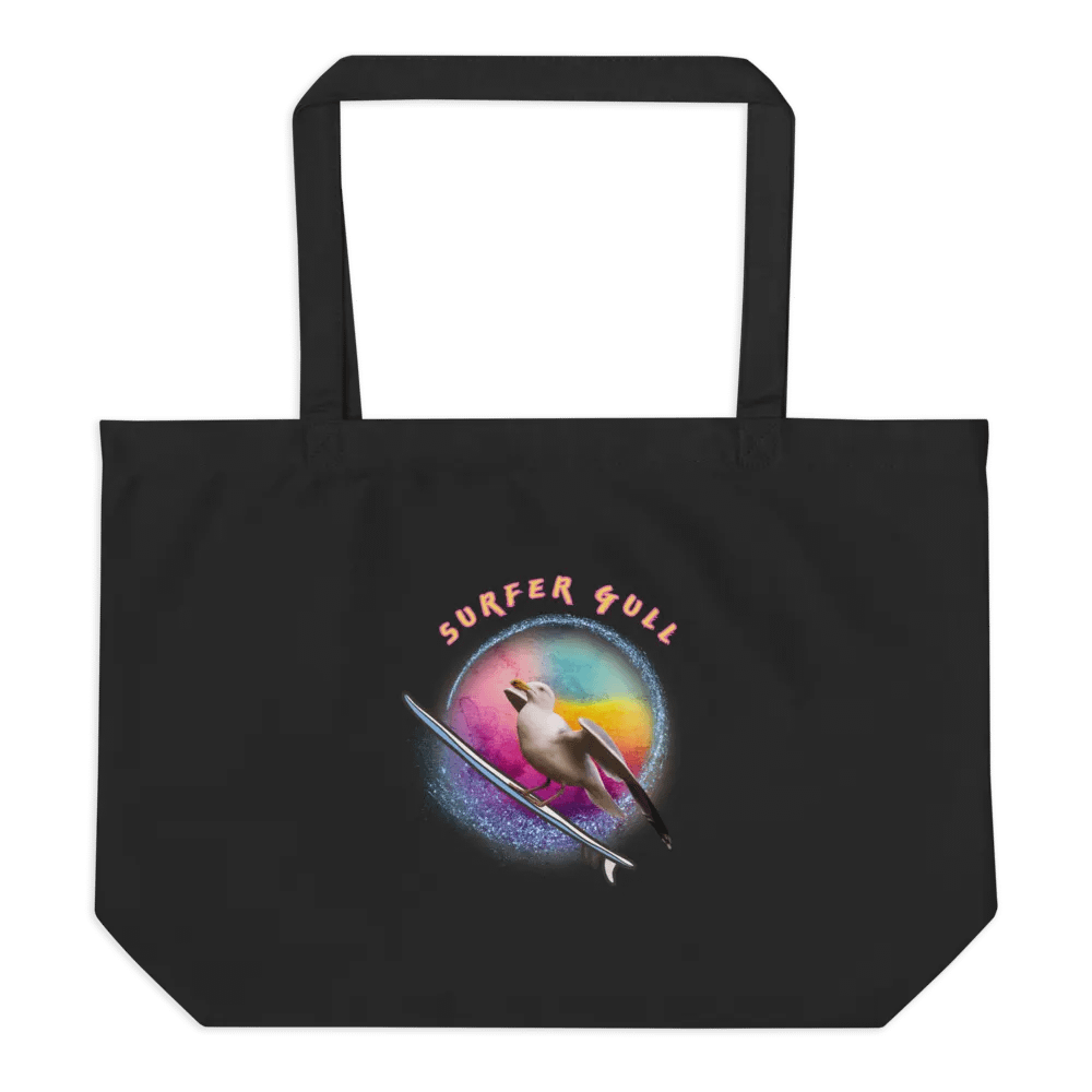 Soleil the Surfer Gull Eco Tote Bag product image (1)