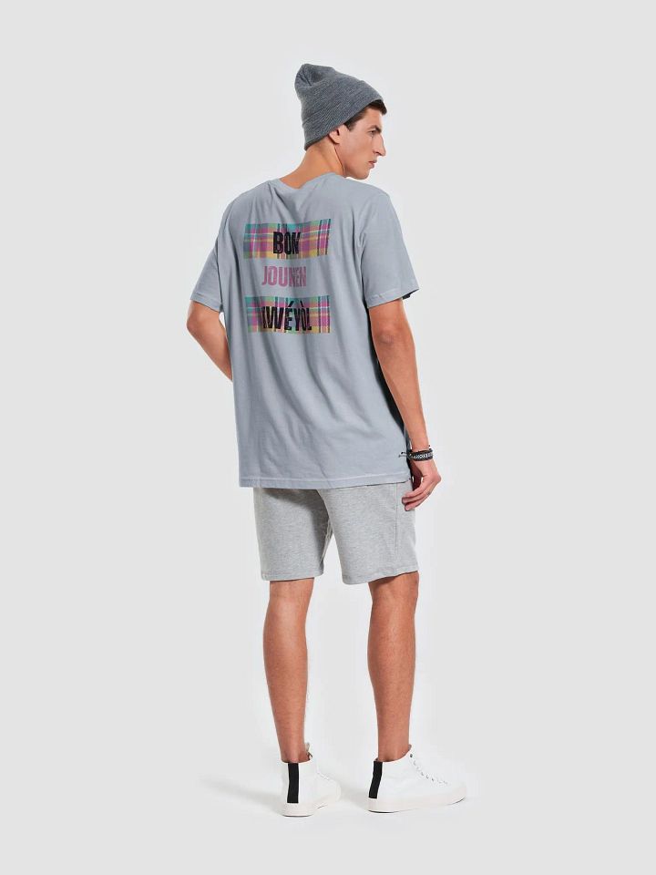 Kwéyòl Madras Distressed T-Shirt product image (72)