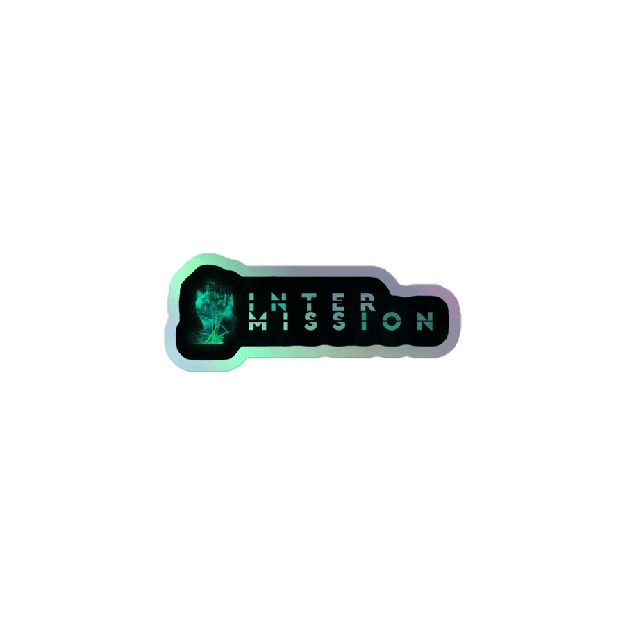 Intermission Holographic Sticker (Dark) product image (1)