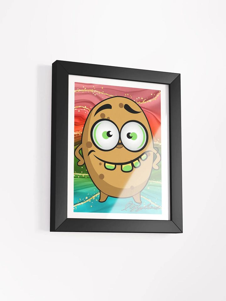Whimsical Potato Power Framed Poster product image (2)