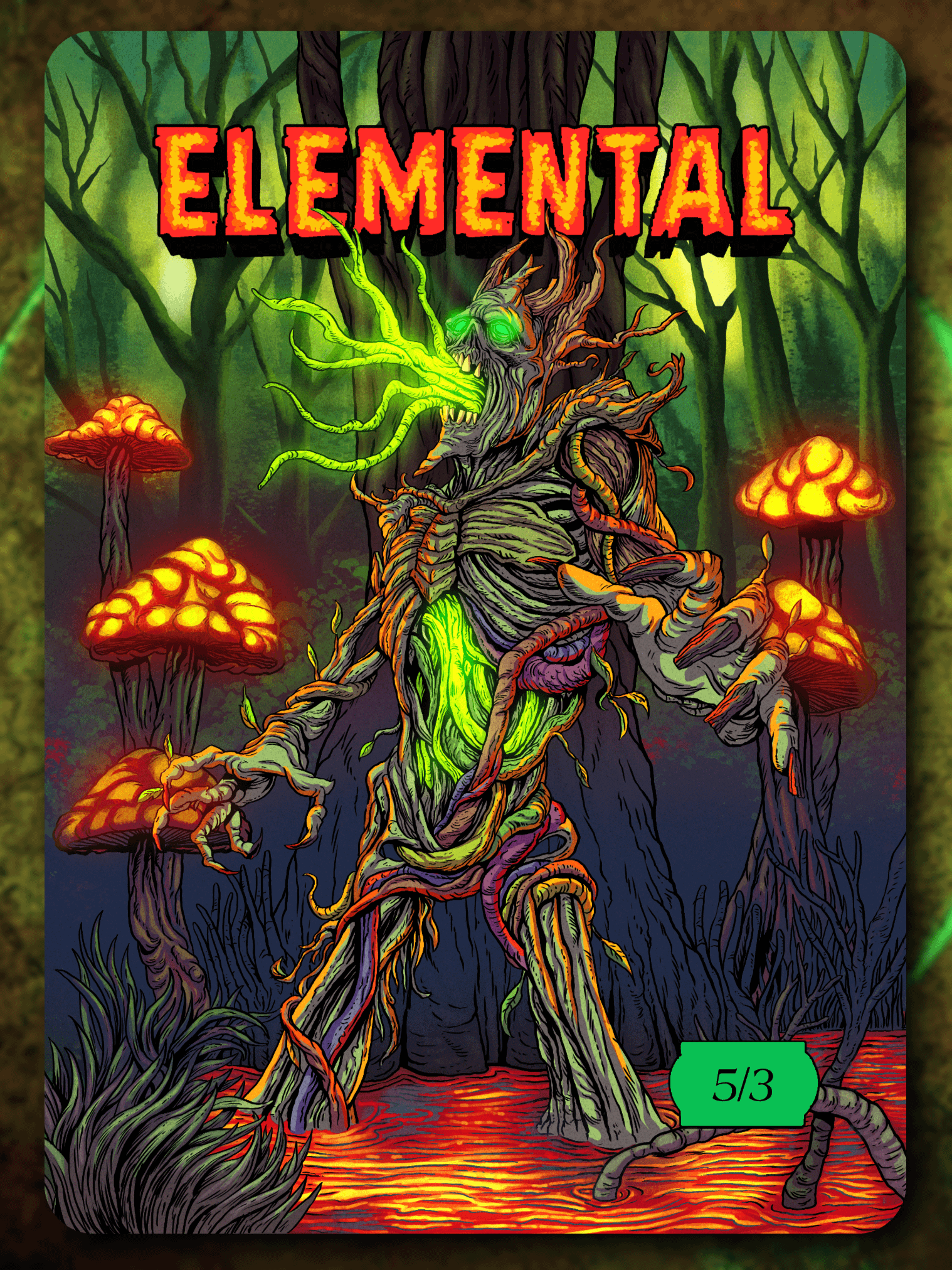 Elemental 5/3 Full Art Token product image (1)