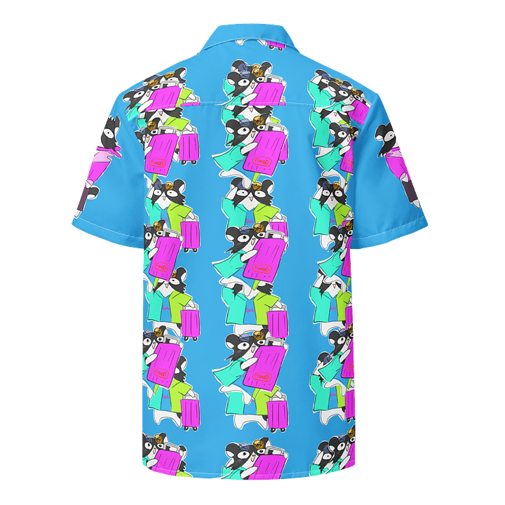 Hampan in vacation happy land collar neck shirt product image (2)