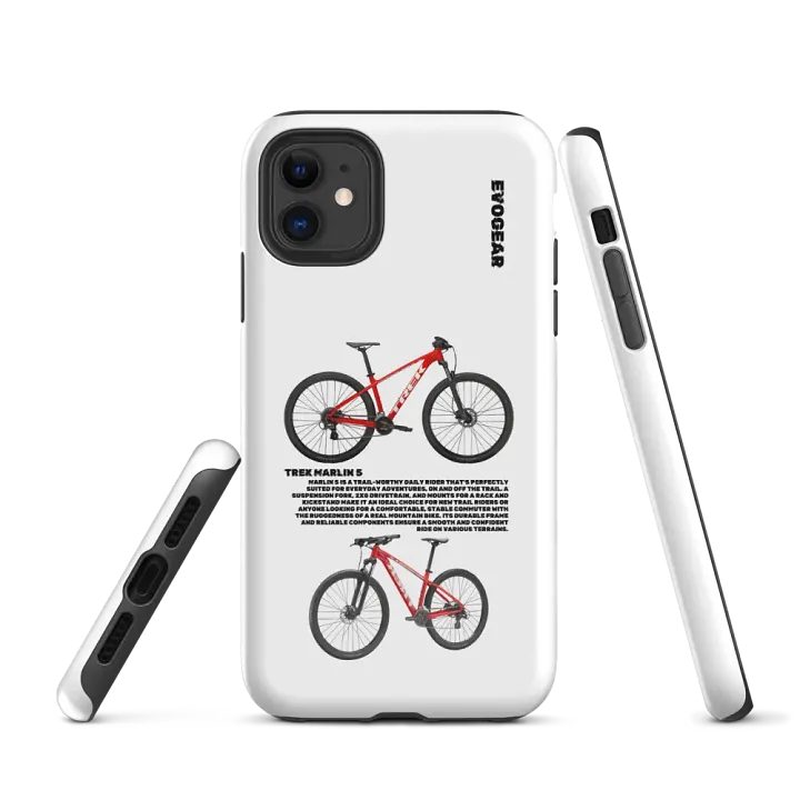 White Trek Marlin 5 iPhone Case product image (1)