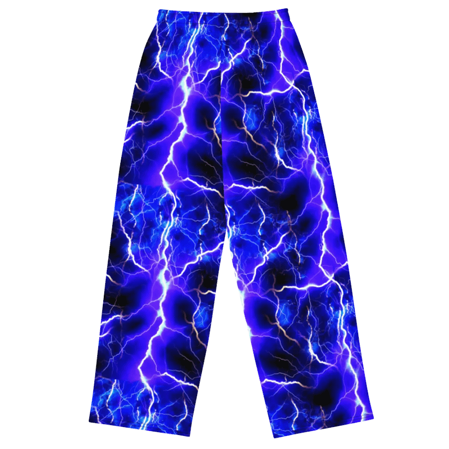 Blue Lightning Wideleg Pants product image (1)