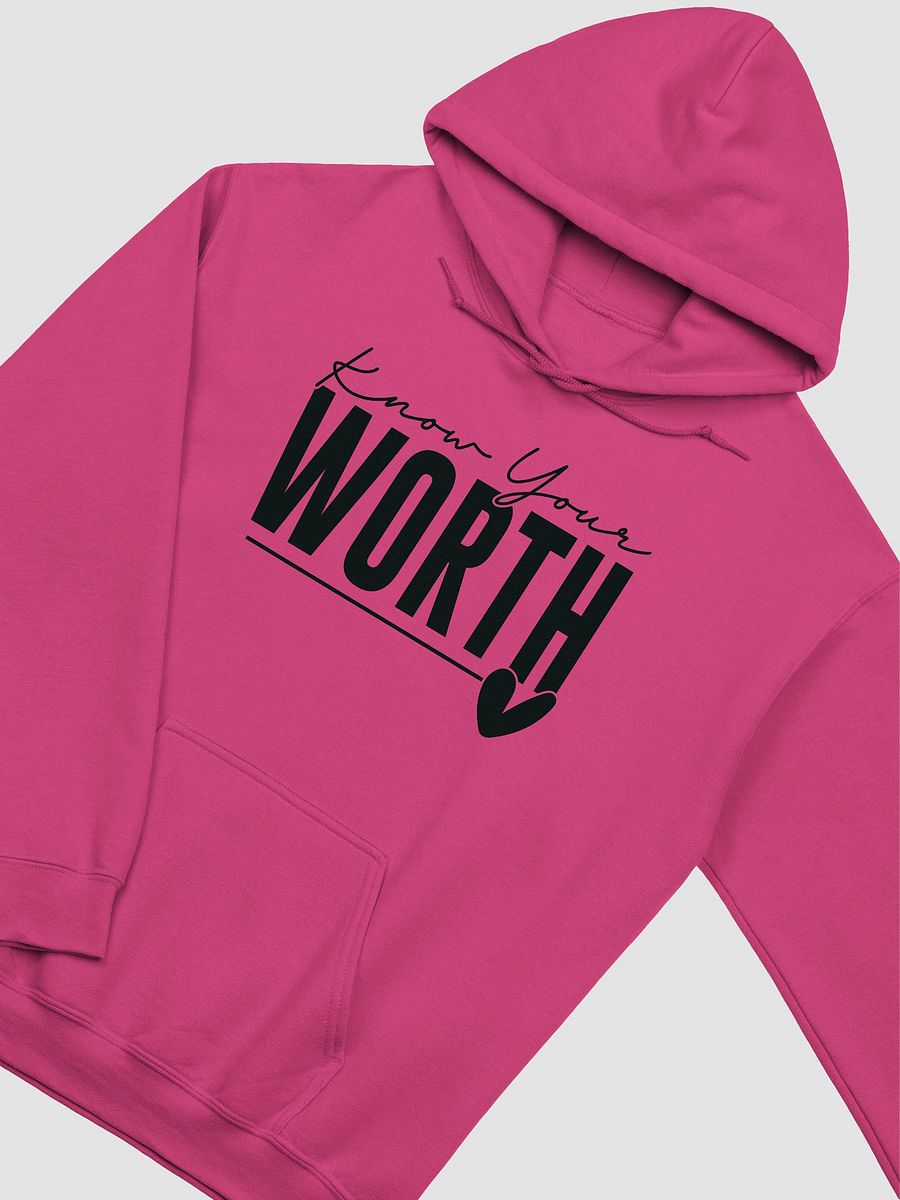 Know Your Worth Hoodie product image (3)