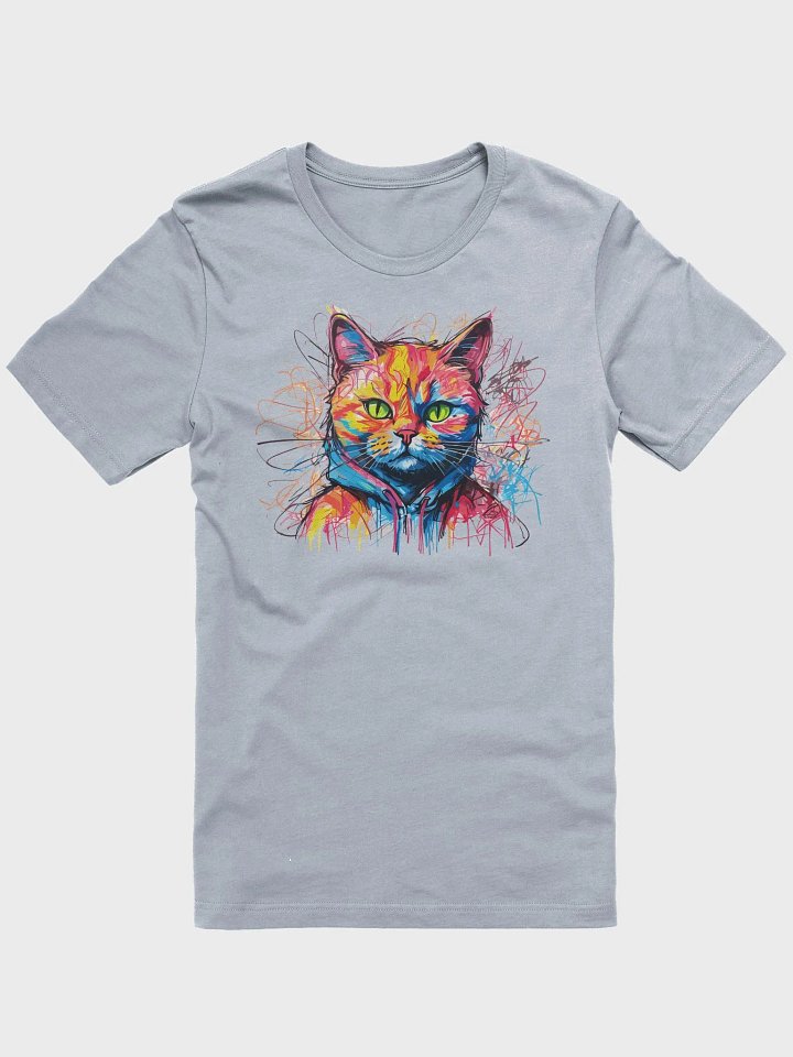 Graffiti Scribbles Cat 4 , Shirt product image (4)