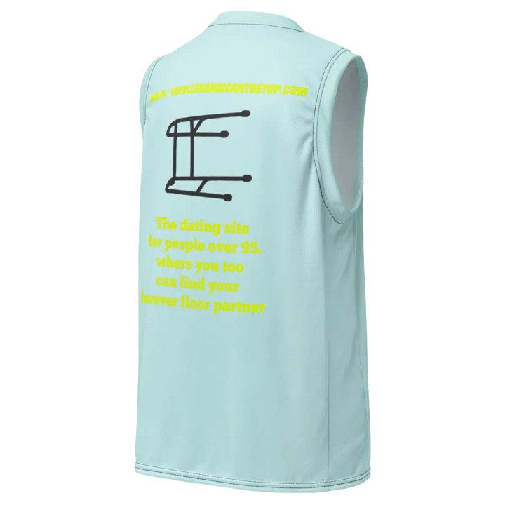 Elite Performance Recycled Basketball Jersey product image (1)