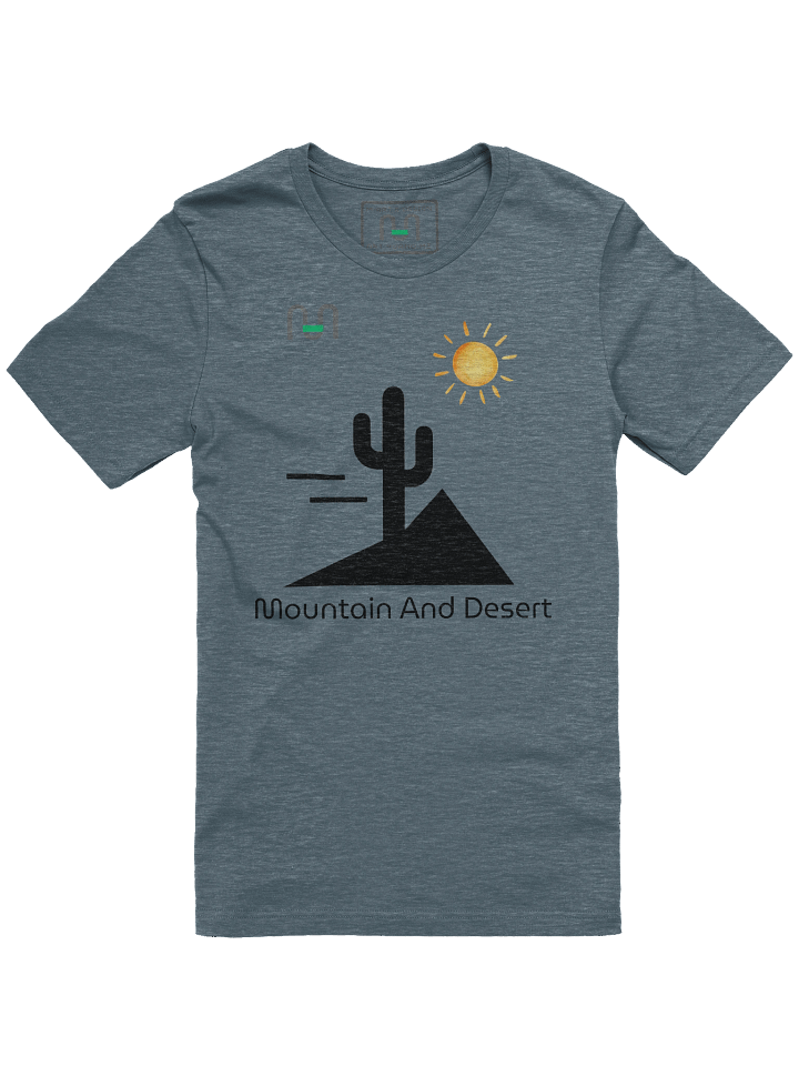 Mountain and Desert Tee - M-Art & Design product image (9)