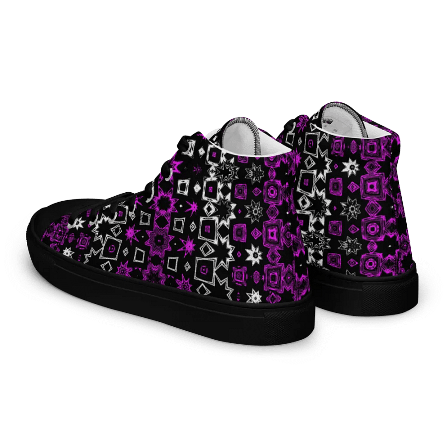 That Stars Pattern Ladies High Top Canvas Shoes product image (8)