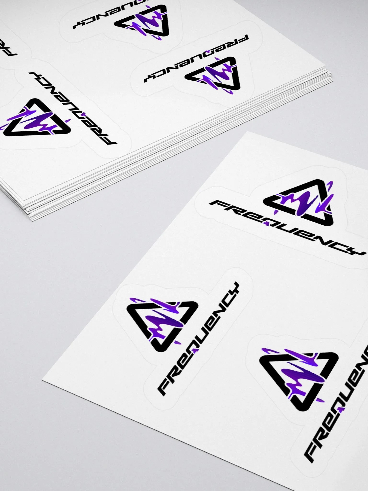 Tri-Wave Kiss Cut Stickers product image (10)