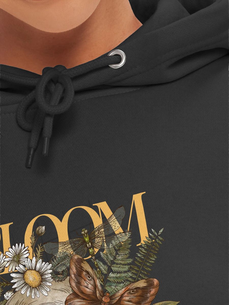 Bloom Where You Are Planted Skull Pullover Hoodie product image (5)
