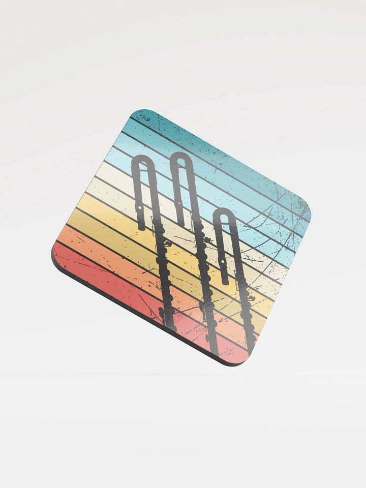 Retro Abstract Flute Coaster - Bass product image (1)
