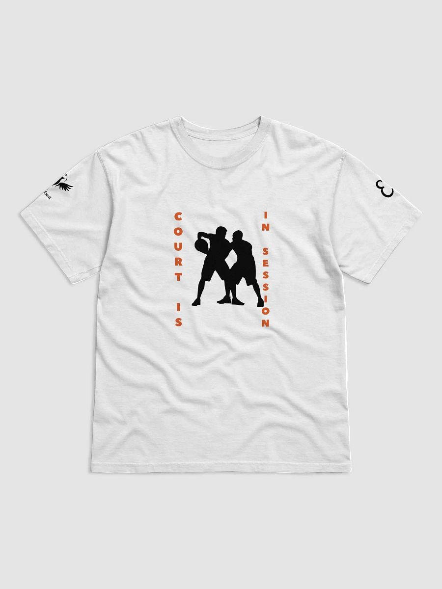 Court is in session: T-shirt (white) product image (1)