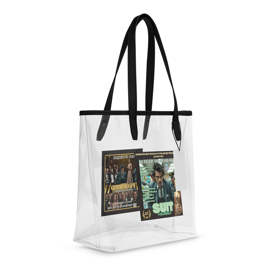Suit Yourself Clear Tote Bag-Anti Profiling Bag product image (6)