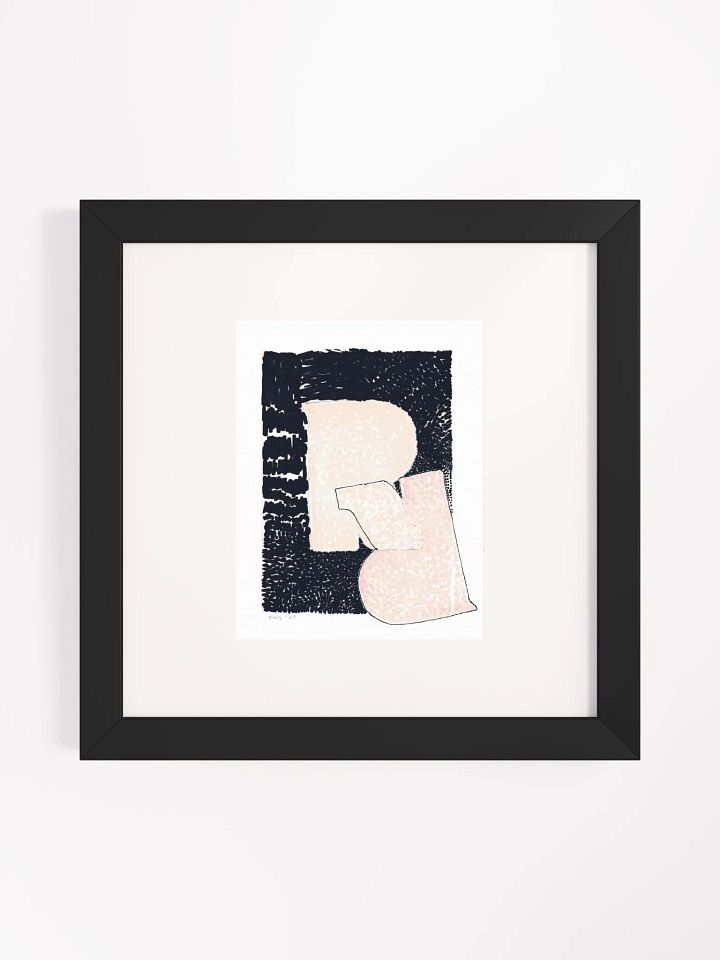 RR Panel Card Print Framed product image (2)