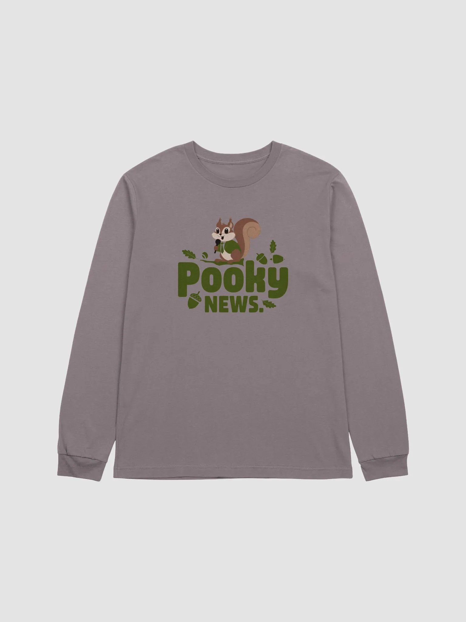 Pooky News Squirrel Long Sleeve Tee product image (1)
