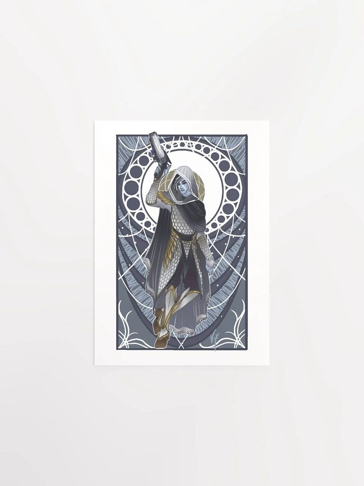 Art Nouveau Crow Matte Print product image (1)