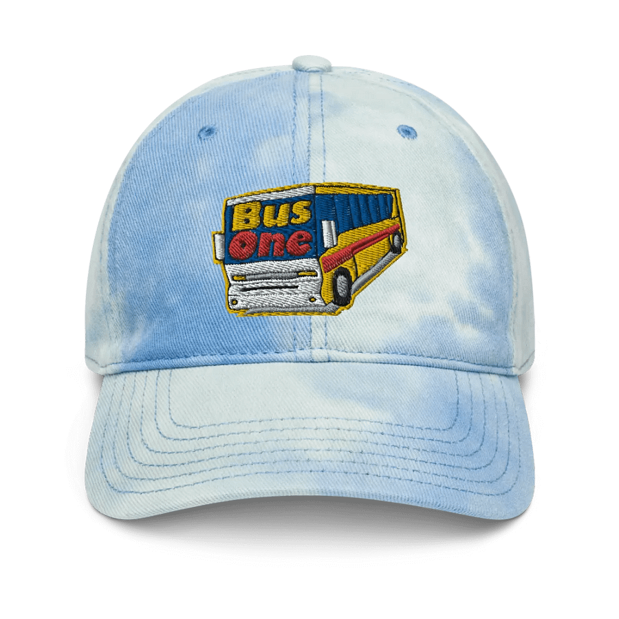 Tie Dye Bus One Trivia Hat product image (1)