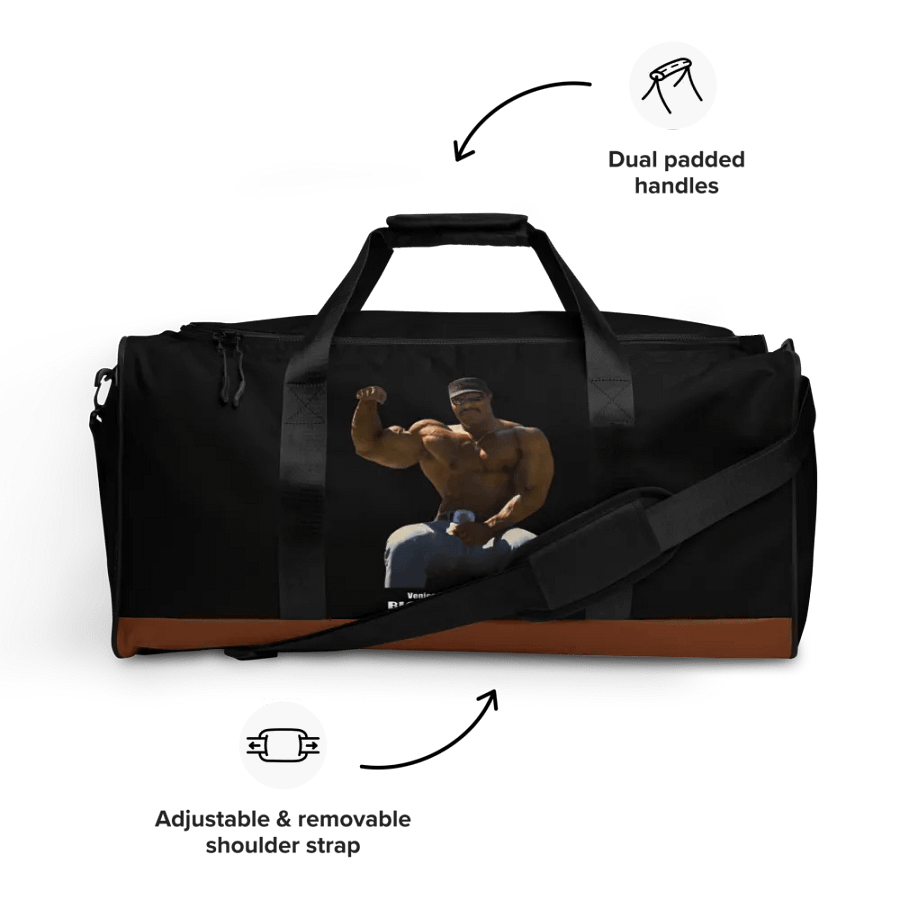 Big Craig Monson Venice Beach Legend Duffle Bag product image (12)