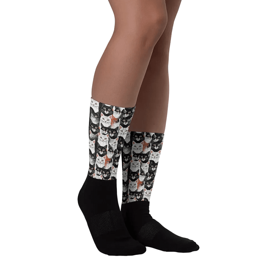 Katz Katz Katz Black Foot Socks product image (2)
