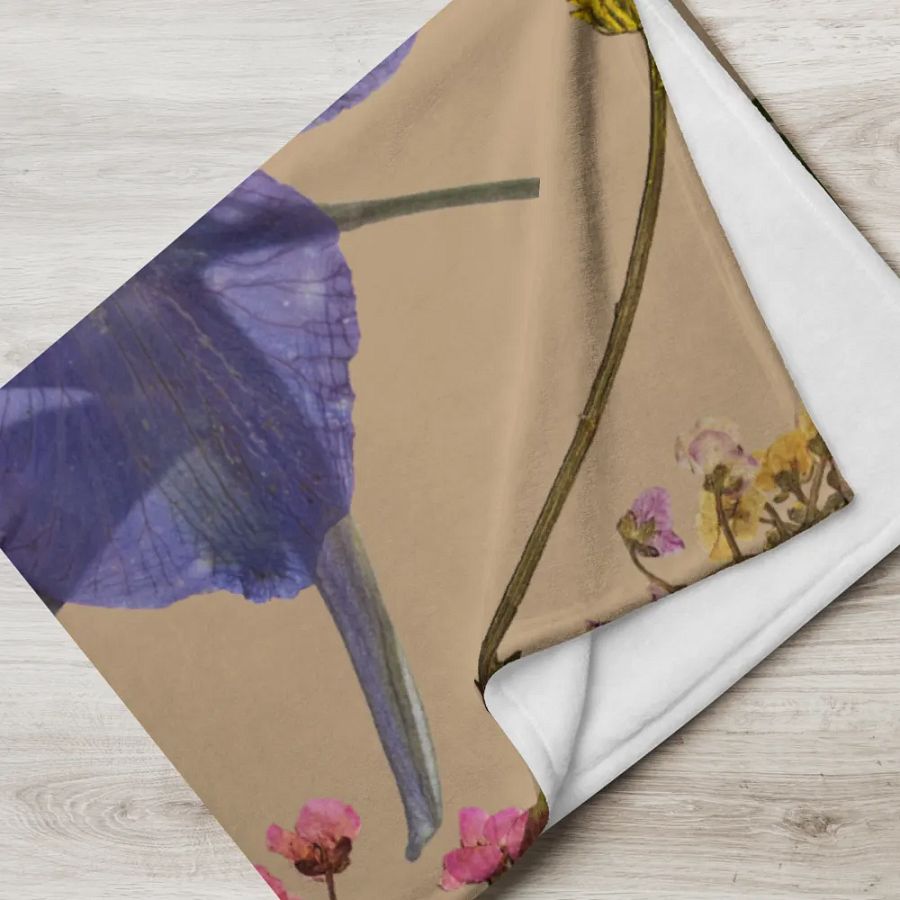 Floral throw blanket product image (17)