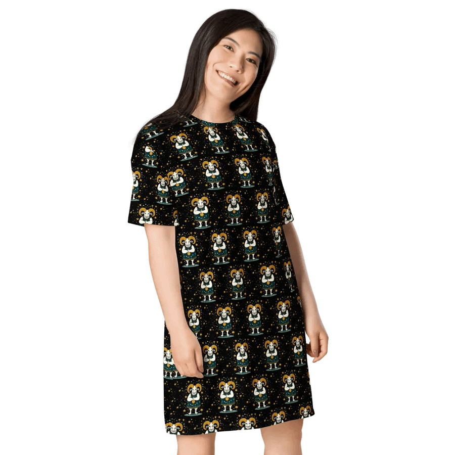 Aries 2025, Adorable Ram, Tee Dress product image (4)