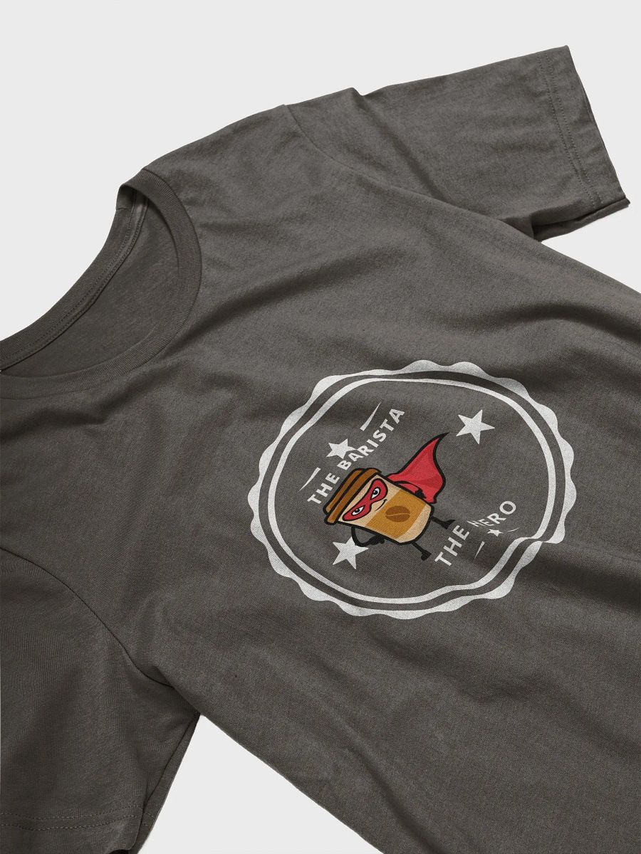 Superhero Coffee Cup Cartoon T-Shirt product image (31)