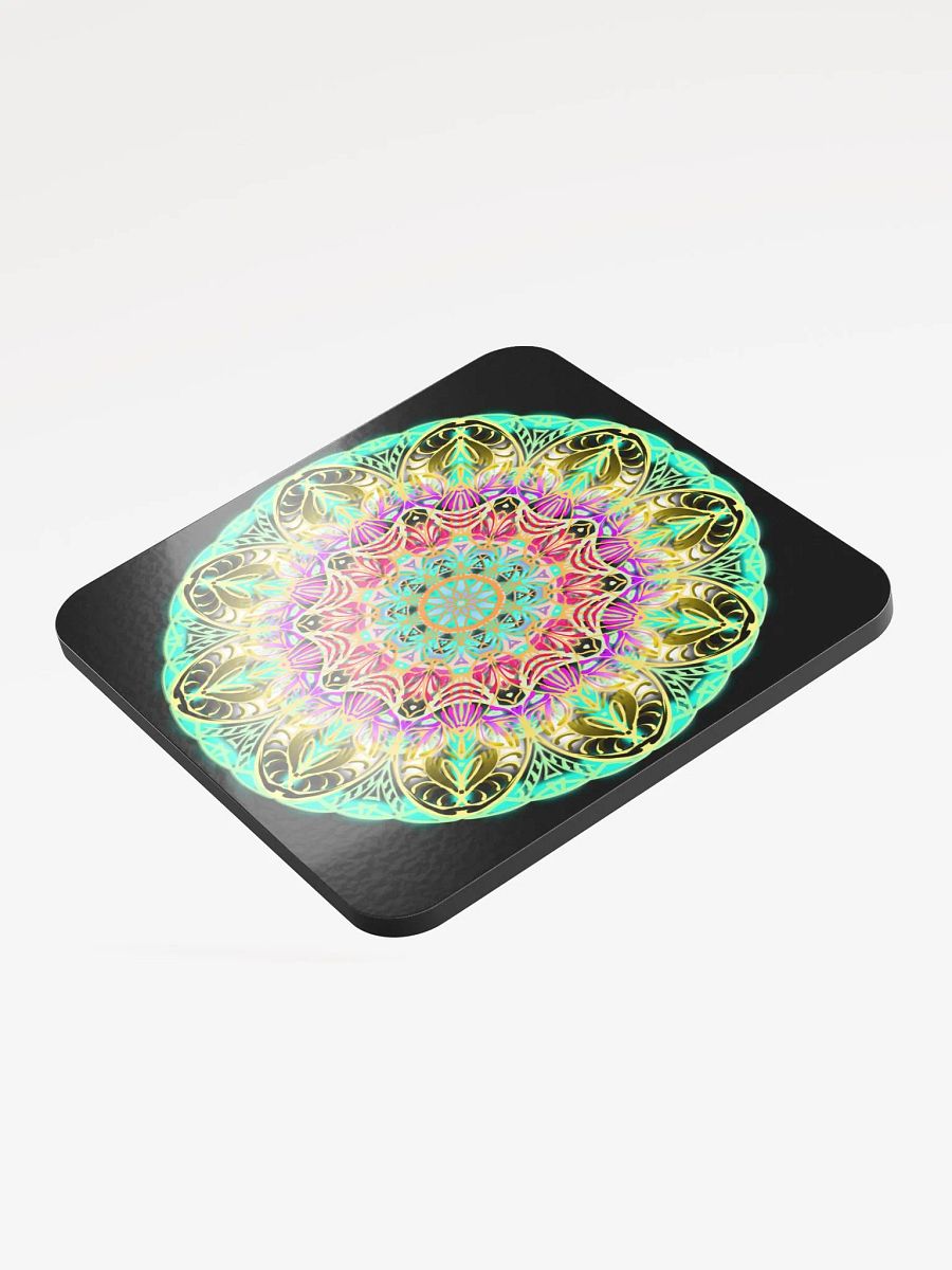 Kaleidoscope Mandala Cork Coaster product image (3)