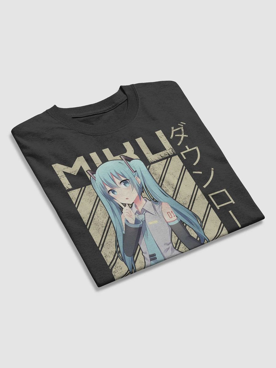 Hatsune Miku Downloader T-Shirt – Gildan Heavyweight product image (3)