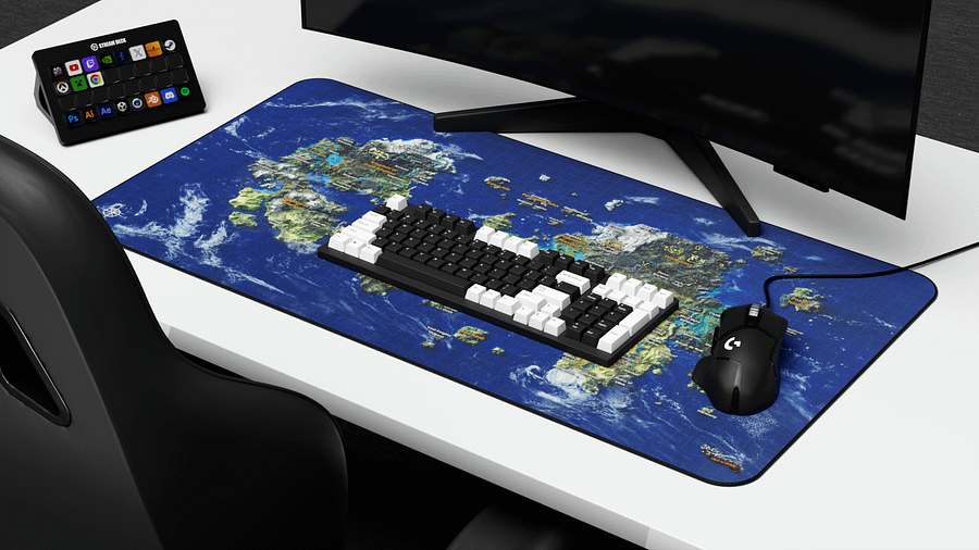 OSRS World Map | Large Desk Mat product image (4)