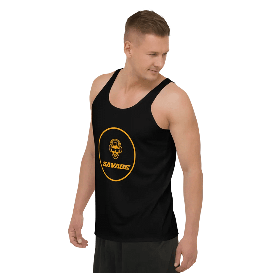 Savage Tank Tee (Gold) product image (9)